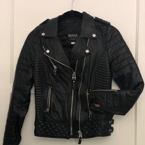 Beautifully crafted Boda Skins Leather jacket
